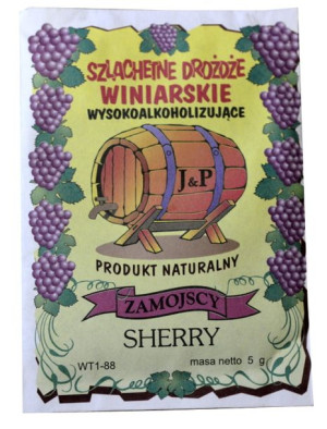 ZAMOJSCY drożdże winiarskie SHERRY