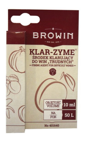 KLAR-ZYME do klarowania win trudnych