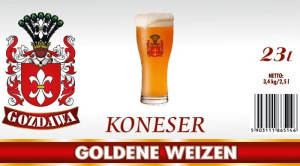 Gozdawa Koneser Goldene Weizen 23l 3,4kg