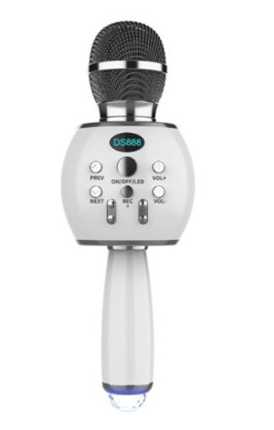 Mikrofon Karaoke Bluetooth Stroboskop Led Disco