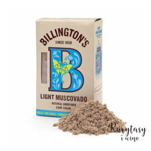 Naturalny Nierafinowany Cukier Trzcinowy Muscovado Jasny  "Light Muscovado