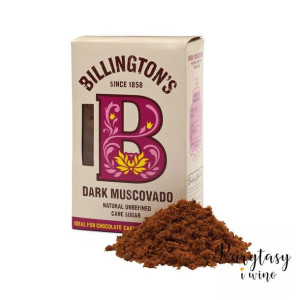 Naturalny Nierafinowany Cukier Trzcinowy Muscovado Ciemny "Dark Muscovado N