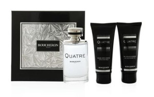 ZESTAW Boucheron QUATRE edt 100 ml + 100 ml balsam po goleniu +100 ml żel p