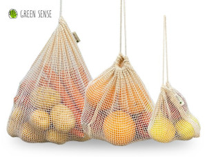 Woreczki Zero Waste Na Zakupy Eko Siatki 3 Szt