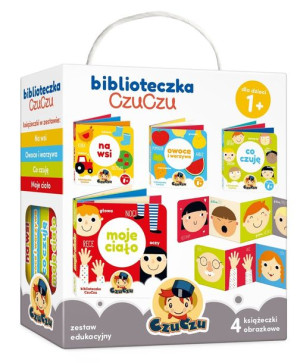 CzuCzu Biblioteczka CzuCzu Zestaw Edukacyjny 4 w 1, 1+
