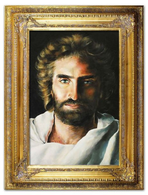 Obraz z Jezusem Chrystusem Akiane Kramarik Książe Pokoju 90x120cm obraz ręc