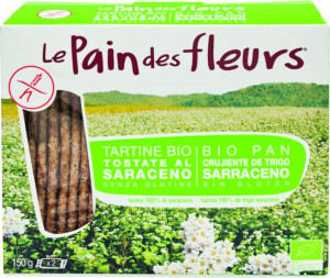 Pieczywo chrupkie z mąki gryczanej bezglutenowe BIO 150 g Pain Des Fleurs
