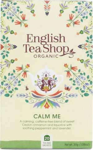 Herbatka Uspokój mnie 20x1,5g BIO 30 g English Tea Shop