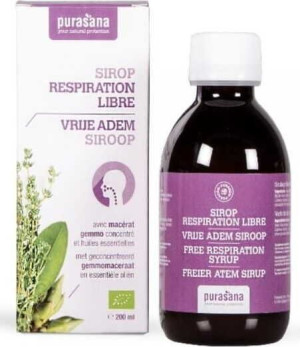 Syrop Na Stan Zapalny Górnych Dróg Oddechowych Bio 200 Ml - Purasana
