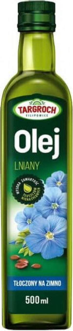 Olej lniany 500ml Targroch
