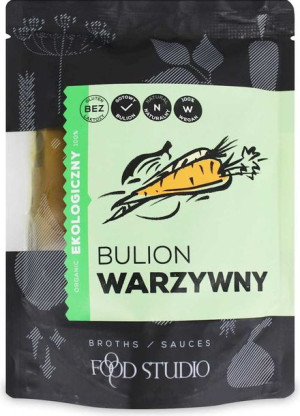 Bulion Warzywny W Płynie Bezglutenowy Bio 350 Ml - Food Studio
