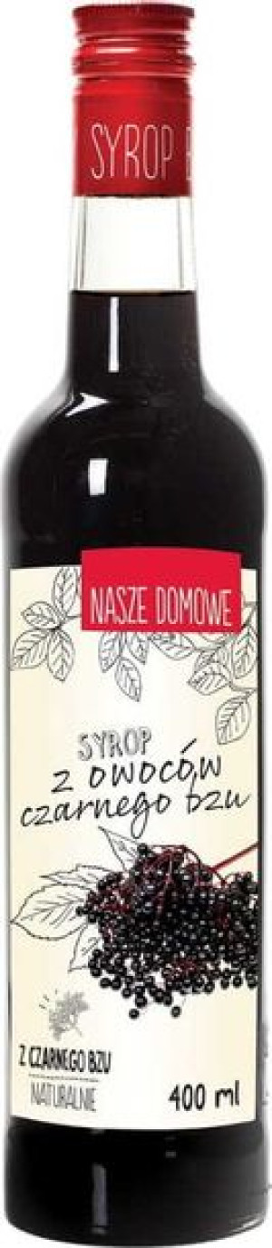 Syrop z owoców czarnego bzu 400ml Premium Rosa