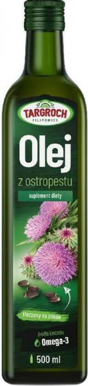 Olej z ostropestu tłoczony na zimno 500ml Targroch