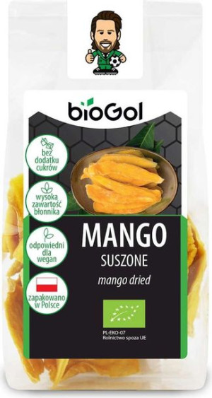 Mango Suszone Bio 100 G - Biogol