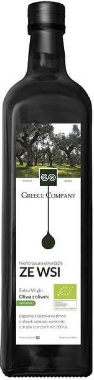 Oliwa z oliwek extra virgin ze wsi BIO 500 ml - Greece Company