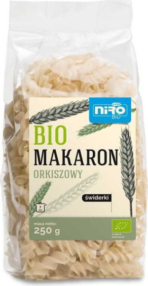 Makaron (orkiszowy) Świderki Bio 250 G - Niro