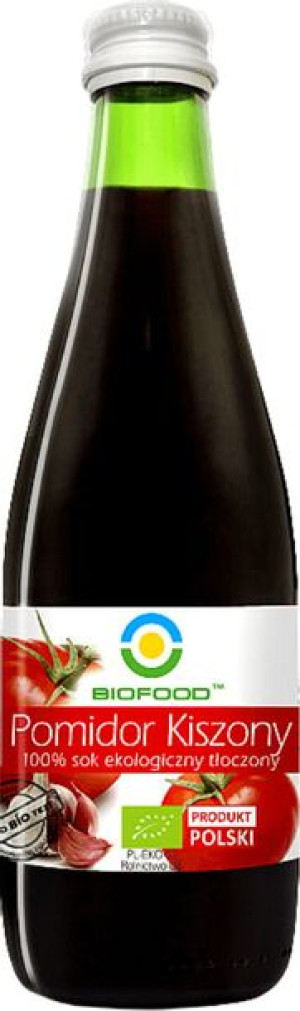 Sok Z Pomidorów Kiszonych Bezglutenowy Bio 300 Ml - Bio Food