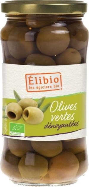 Oliwki zielone bez pestek 350g EKO Elibio