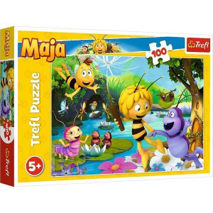 Trefl Puzzle 100 elementów Pszczółka Maja i Przyjaciele