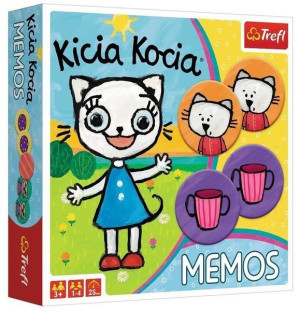 Trefl (01894) Gra MEMOS Kicia Kocia