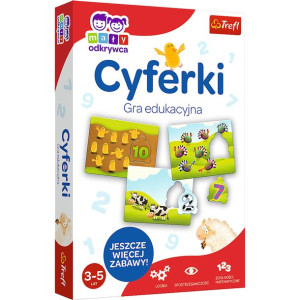 Trefl Mały Odkrywca: Cyferki gra edukacyjna
