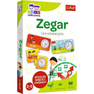 Trefl Mały odkrywca: Zegar Gra edukacyjna