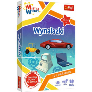 Trefl Mistrz Wiedzy: Wynalazki Gra edukacyjna
