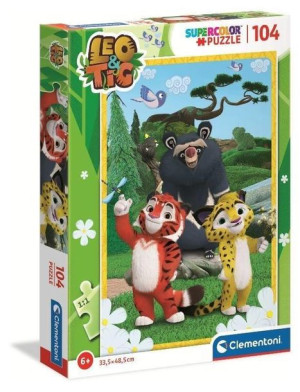 Puzzle 104 Super Kolor Leo I Tig