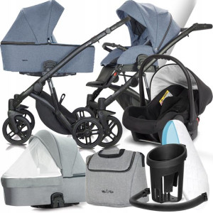 Wózek Milu Kids 3w1 Atteso Ats-19 I + Kite Karwala