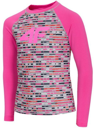 Bielizna termoaktywna bluza dla dziewczynki 4F multikolor HJZ20 JBIDD001 90
