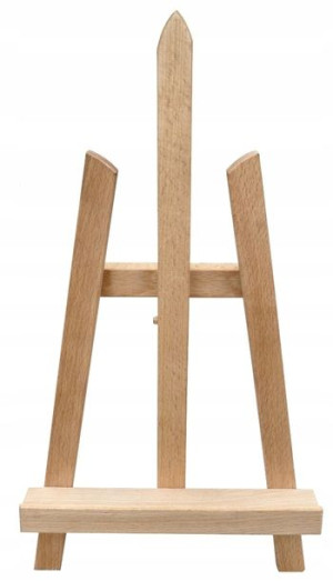 Drewniana Mini Sztaluga Stołowa 43 Cm Sztalugi