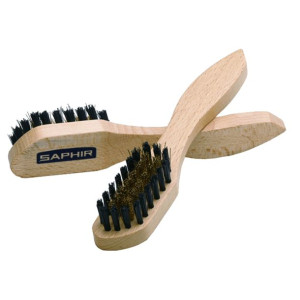 SAPHIR BDC Brush Suede Metal 16.5cm - szczotka do zamszu i nubuku