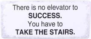 Szyld metalowy Stairs