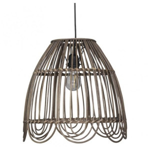 Lampa rattanowa scandi