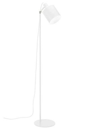 Lampa podłogowa Lectus biała