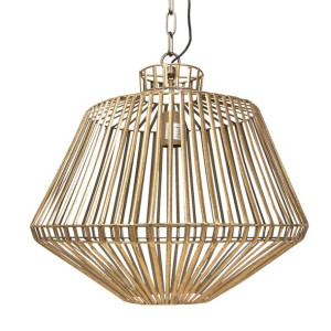 Lampa wisząca metalowa Brass