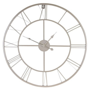 Zegar metalowy szampański 57 cm