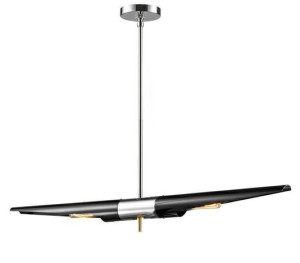 Lampa wisząca Apollo czarna