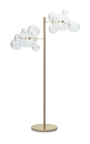 Lampa podłogowa CAPRI FLOOR 6 złota