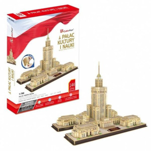 PUZZLE 3D Pałac Kultury i Nauki ZESTAW XL WARSZAWA