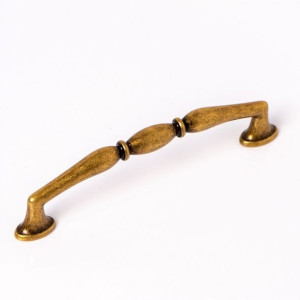 Uchwyt do mebli reling stare złoto klasyczny 128mm Giusti