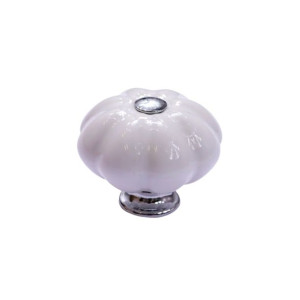 Porcelanowa gałka do mebli Zucca CRG - 30 mm