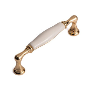 Porcelanowy uchwyt do mebli Asti GLG - 96 mm