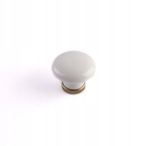 Porcelanowa gałka do mebli Amare D1G - 30 mm