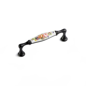 Porcelanowy uchwyt do mebli Asti 85.N4G - 96 mm