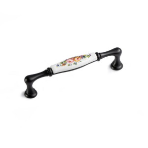 Porcelanowy uchwyt do mebli Asti 85.N4G - 128 mm