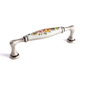 Porcelanowy uchwyt do mebli Asti 85.E8 - 96 mm