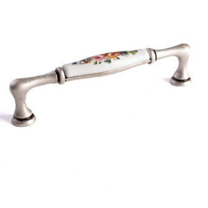 Porcelanowy uchwyt do mebli Asti 85.E8 - 128 mm