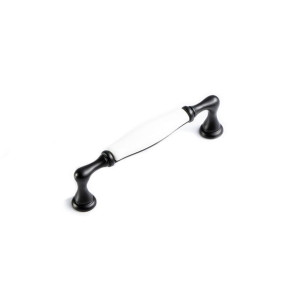 Porcelanowy uchwyt do mebli Asti N4G - 96 mm