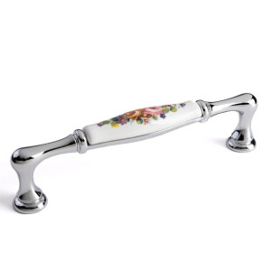Porcelanowy uchwyt do mebli Asti 85.CLG - 128 mm